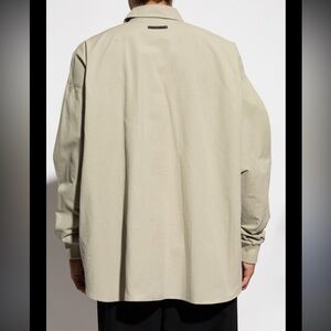 Essentials Oversized Oxford Shirt –Size Medium 100% Cotton – Excellent Condition